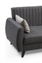 Atelier Del Sofa Sofá cama esquinero Alkon - Dark Grey